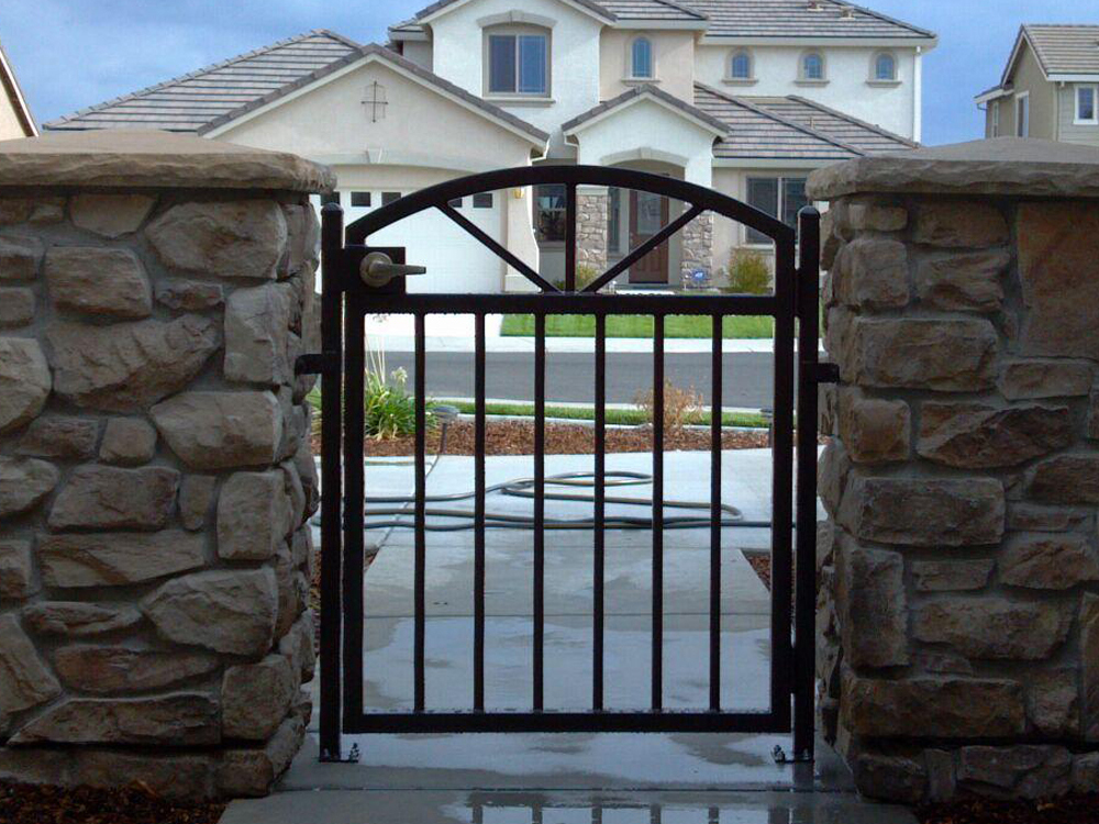 Steel gates